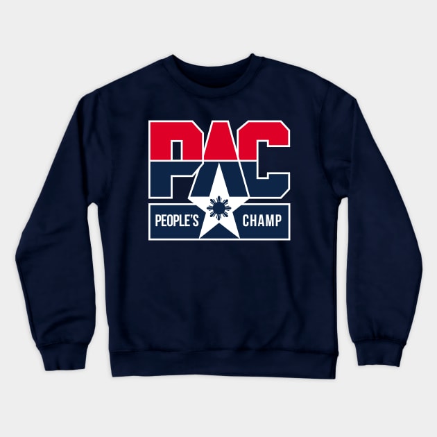 Pacquiao Filipino People's Champ Crewneck Sweatshirt by airealapparel